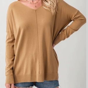 Women’s Camel Sweater